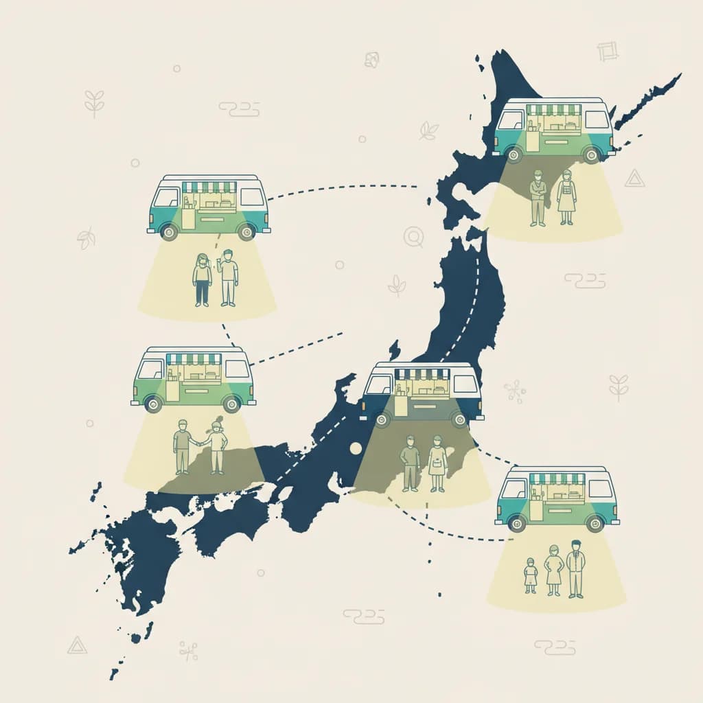 Promo+ の打ち手04: 全国 4 都市縦断キャラバン